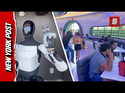 First look inside Elon Musk's Tesla diner