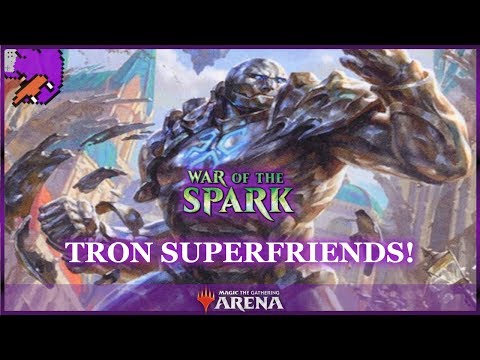 TRON SUPERFRIENDS | War of the Spark - Meme Machine | MTG Arena