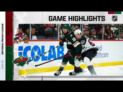 Coyotes @ Wild 4/26 l NHL Highlights 2022
