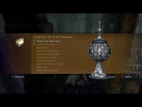 Uncharted: Drake's Fortune Chapter 16 "The Treasure Vault" Treasures