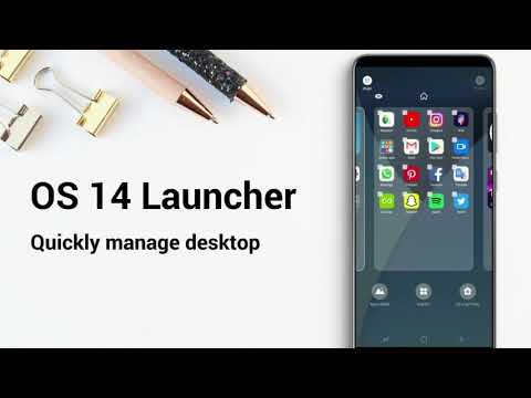OS14 Launcher, App Lib, i OS14 Video