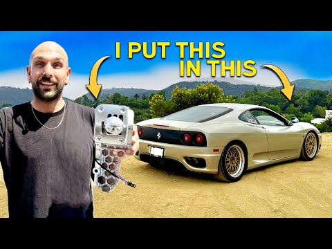 FIRST DRIVE! DIY Gated Manual Conversion On My Cheap Ferrari 360 pt 2