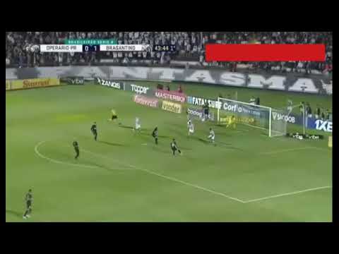 Operário 0 X 2 bragantino