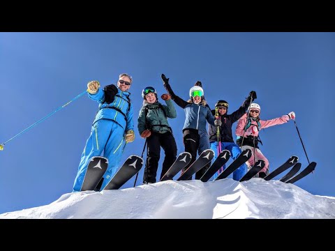 Atomic Redster Q7 Revoschock C and Atomic Cloud Q12 Revoshock C