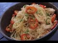 Chicken Spaghetti With Breadcrumbs Working Women S Kitchen Chef Pallavi Nigam