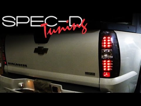 SPECDTUNING INSTALLATION VIDEO: 2007&UP AVALANCHE LED TAILLIGHTS