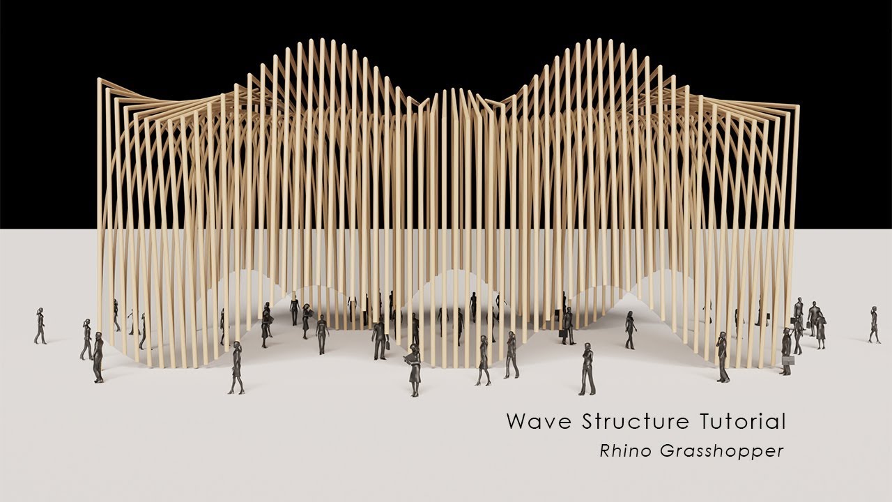 Wave Structure Rhino Grasshopper Tutorial