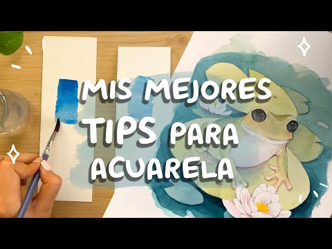 TIPS FOR WATERCOLOR PAINTING🎨 (that I wish I'd known sooner)