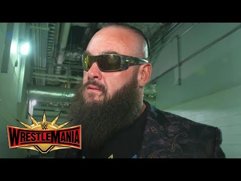 Braun Strowman warns Michael Che and Colin Jost of "SNL" fame ahead of WrestleMania: Exclusive