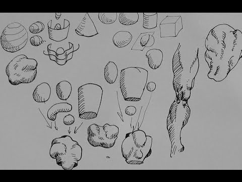 How to Draw Complex Forms Part 2 | Merge simple forms