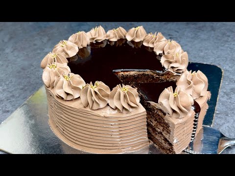 Chocolate Cake Recipe | Easy Chocolate Cake Recipe Without Oven | Birthday Cake