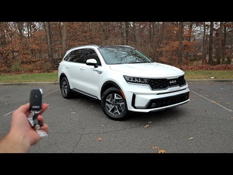 2022 Kia Sorento Hybrid EX: Start Up, Test Drive, POV, Walkaround and Review