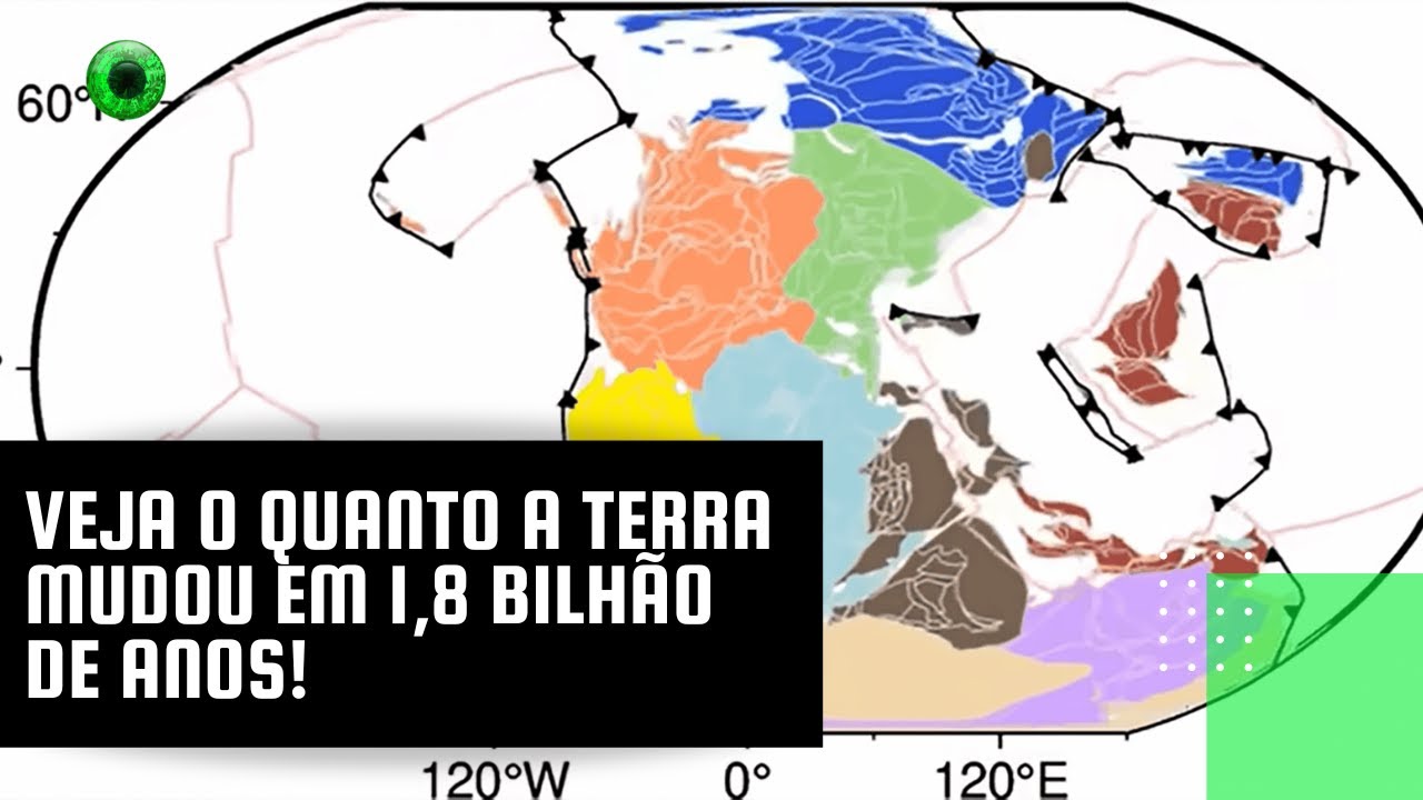 Veja o quanto a Terra mudou em 1,8 bilhão de anos!