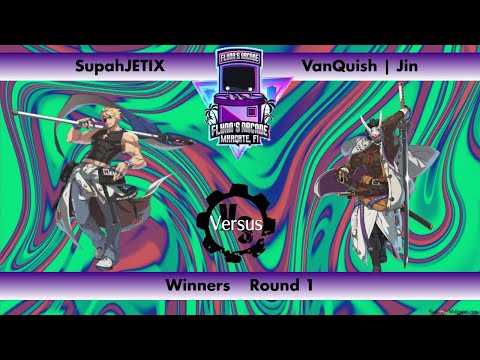 Flynn's Arcade 090 Winners Round 1 - SupahJETIX (Sin Kiske) VS VanQuish | Jin (Nagoriyuki) GGS 2023