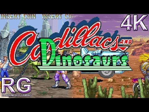 Cadillacs and Dinosaurs - Arcade - Intro, Attract & Solo playthrough as Jack Tenrec [4K60]