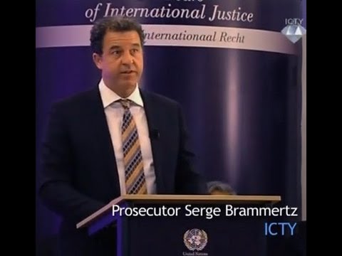 ICTY's 20th Anniversary - Address of Prosecutor Serge Brammertz