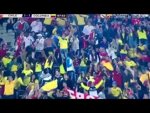 Chile VS Colombia 1-1 Goles y Resumen | Eliminatorias de la Copa Mundial de Russia 2018
