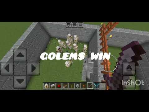 WARDEN vs IRON GOLEMS 😱 | Minecraft Epic Battle 🔥