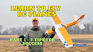 Tutorial on how to fly RC Planes: Introduction to flying - Part 1 of 5