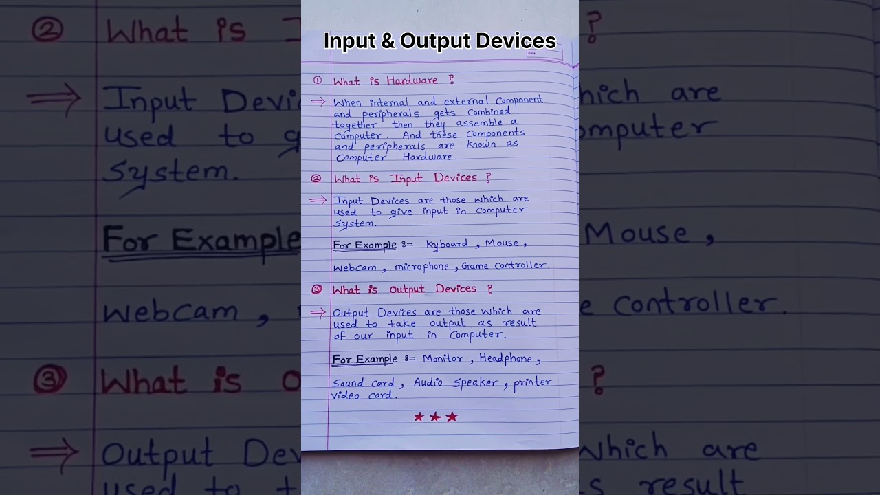 input and output devices | what is hardware | #shorts #viral #youtubeshorts