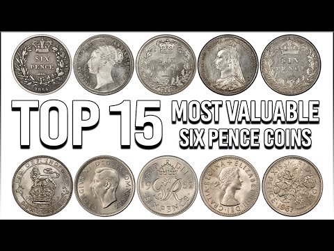 Top 15 Most Valuable British Six-pence Coins