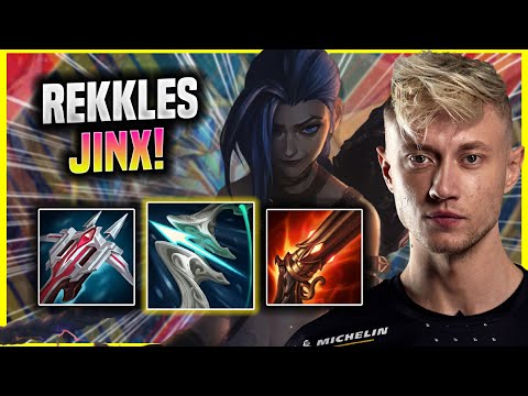 REKKLES BRINGS BACK JINX! - KC Rekkles Plays Jinx ADC vs Jhin! | Season 2022