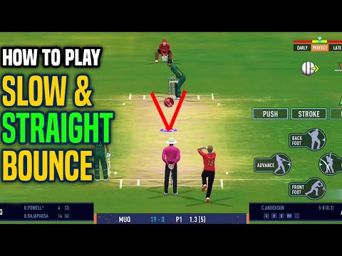 How to play Short and Bounce Ball in Real Cricket 24 Multiplayer 🔥RC 24 Batting Tips & Tricks Update
