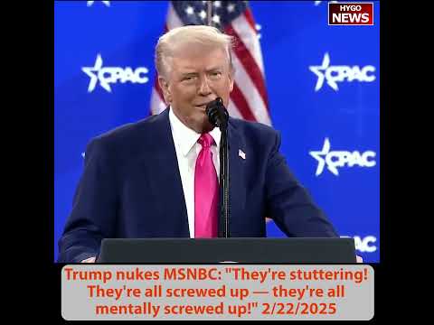 Trump Revokes Security Clearances of Blinken, Sullivan, Brennan, Clapper, and Biden at CPAC