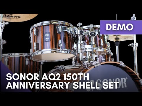 Sonor AQ2 Limited Edition 150th Anniversary 2025 - Ebony Replica Veneer image 4