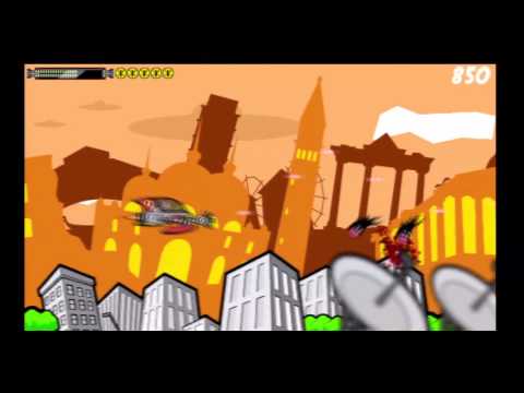 ace armstrong vs the alien scumbags psp gameplay