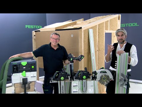 Festool - Holzbau Special - Dämmstoffe verarbeiten mit dem Festool System (Folge 3)