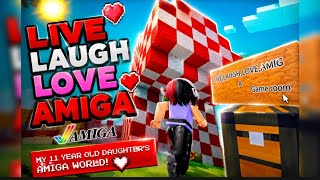 My 11-Year-Old Built an AMIGA World! Live, Laugh, Love, Amiga