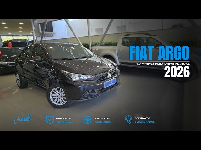 Vídeo FIAT ARGO 1.0 FIREFLY FLEX DRIVE MANUAL