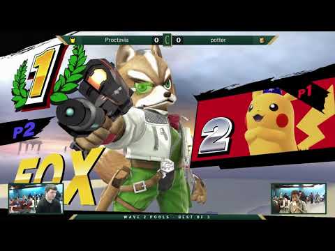 Chronicles Origins Wave 2 Pools - Proctavia (Pikachu) vs Potter (Fox)