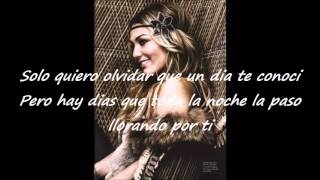 Amaia Montero Ni Puedo Ni Quiero Letra