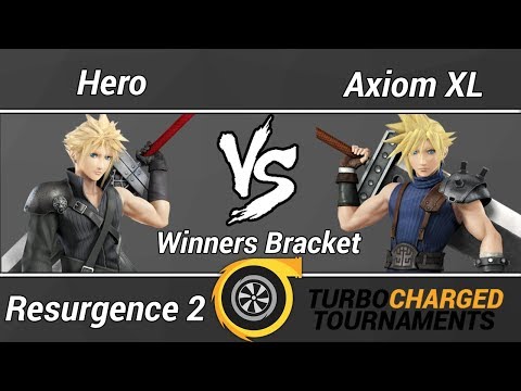 Resurgence 2 Wii U Singles (Winners Bracket) - Hero (Cloud) vs. Axiom XL (Cloud)