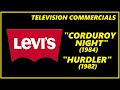 TELEVISION COMMERCIALS LEVI S CORDUROY NIGHT 1984 HURDLER 1982