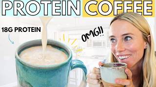 The BEST Protein Coffee Recipe | Healthy, Creamy + Delicious