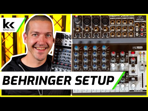Обзор микшерного пульта Behringer Q1202USB