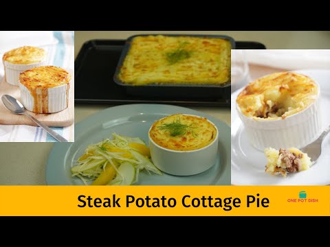 Steak Potato Shepherds Pie - Cottage Pie