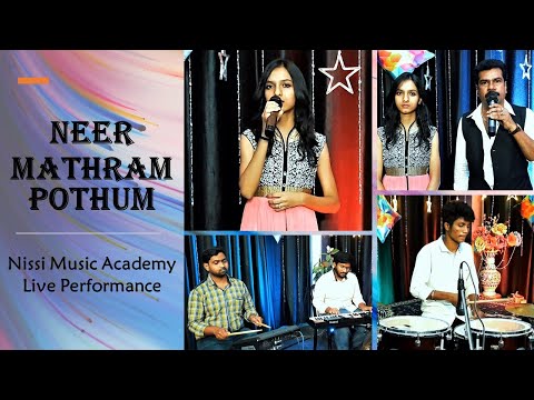 Neer Mathram Pothum | Cover song | Tamil Christian Song | Live Singing @ Nissi Music