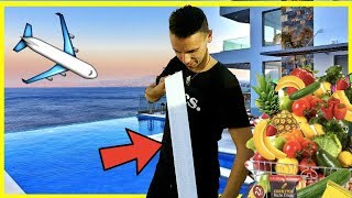 TO THE AIRPORT! FLYING TO PARADISE EPIC HOLIDAY £350 FOOD HAUL!!