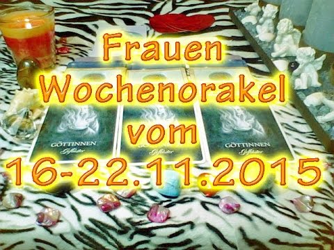 Frauen Wochenorakel vom 16-22.11.2015