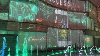 キャナルシティ噴水