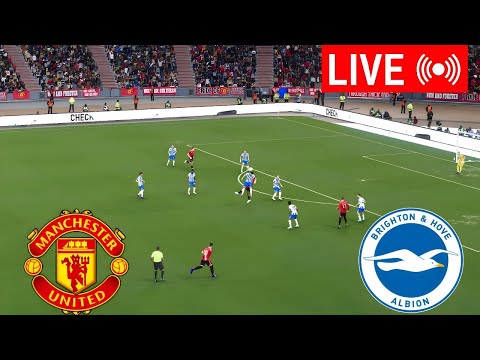 🔴LIVE : Manchester United vs Brighton Streaming Today FA Cup 2025 Full Match Simulation | eFootball