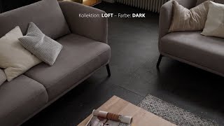 SCHÖNER WOHNEN-Fliesen – Kollektion LOFT, Farbe DARK