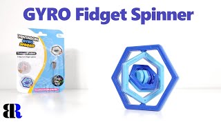 Pentagon Gyro Spinner Fidget - Sensory Toy - Stress Relief - Puzzle Chain Unbox + Play