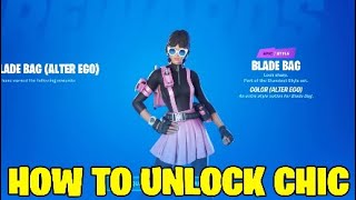 Fortnite chic skin.How to unlock chic.Spray a ...