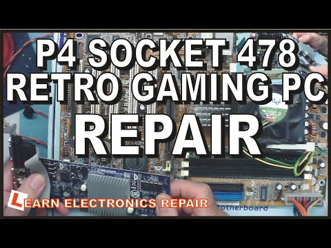 Learn Electronics Repair 29 Gigabyte GA H55M S2V Asrock G31M GS Motherboards a Mystery AGP GPU