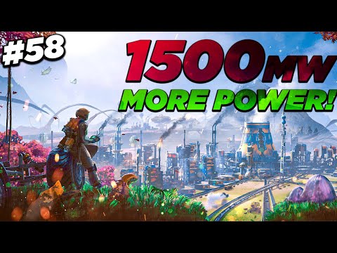 +2400MW MEGA POWER PLANT! | Satisfactory Gameplay Playthrough Ep 58 2021